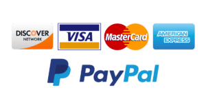 logos de tous les moyens de paiement Paypal
